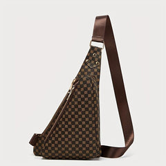 Leopard Print Sling Bag Crossbody Chest Purse