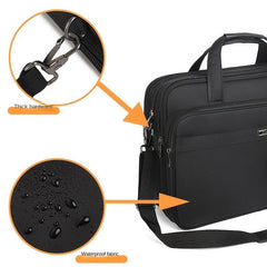 Large Capacity 17in 16in Computer Bag Briefcase - Waterproof Handbag