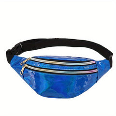 Holographic Laser Waist Bag Women's Chest Bag