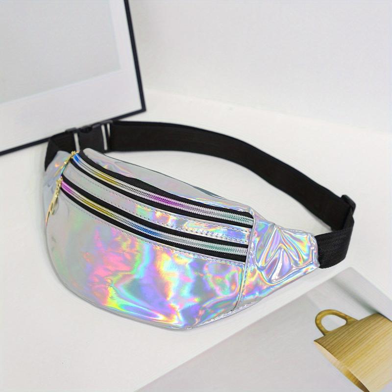 Holographic Laser Waist Bag Women's Chest Bag