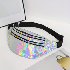 Holographic Laser Waist Bag Women's Chest Bag