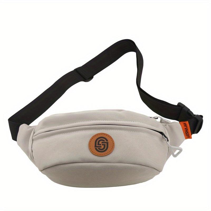 Sports Running Waist Bag Casual Nylon Crossbody Bag Chest Bag