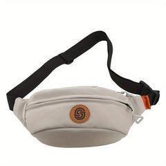 Sports Running Waist Bag Casual Nylon Crossbody Bag Chest Bag
