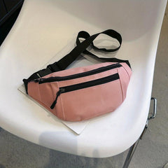 Minimalist Crossbody Chest Bag Nylon Sling Bag All Match Travel Purse