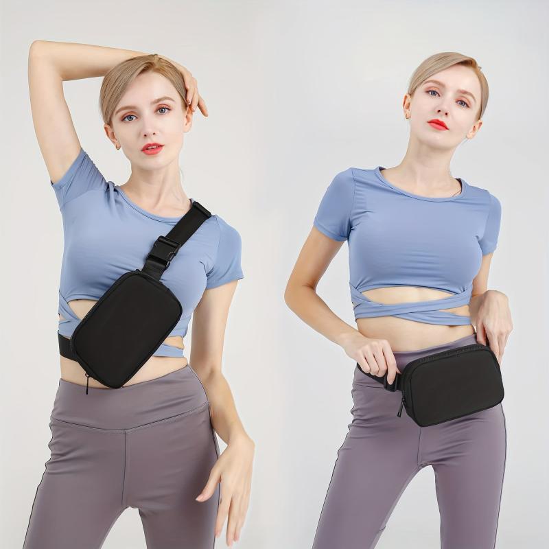 Everywhere Belt Bag for Women Nylon Waist Purse Crossbody Bag