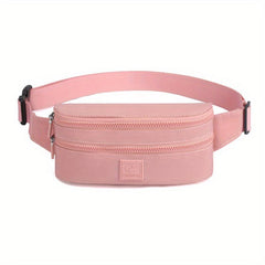 Outdoor Patch Waist Bag Waterproof Nylon Crossbody Bag
