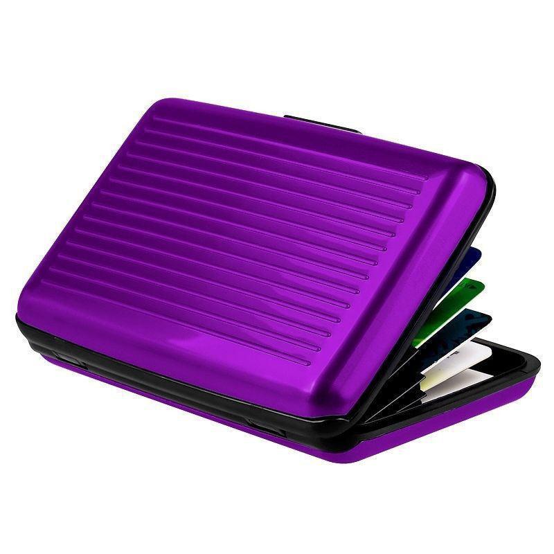 RFID Blocking Aluma Card Holder Anti Scan Wallet
