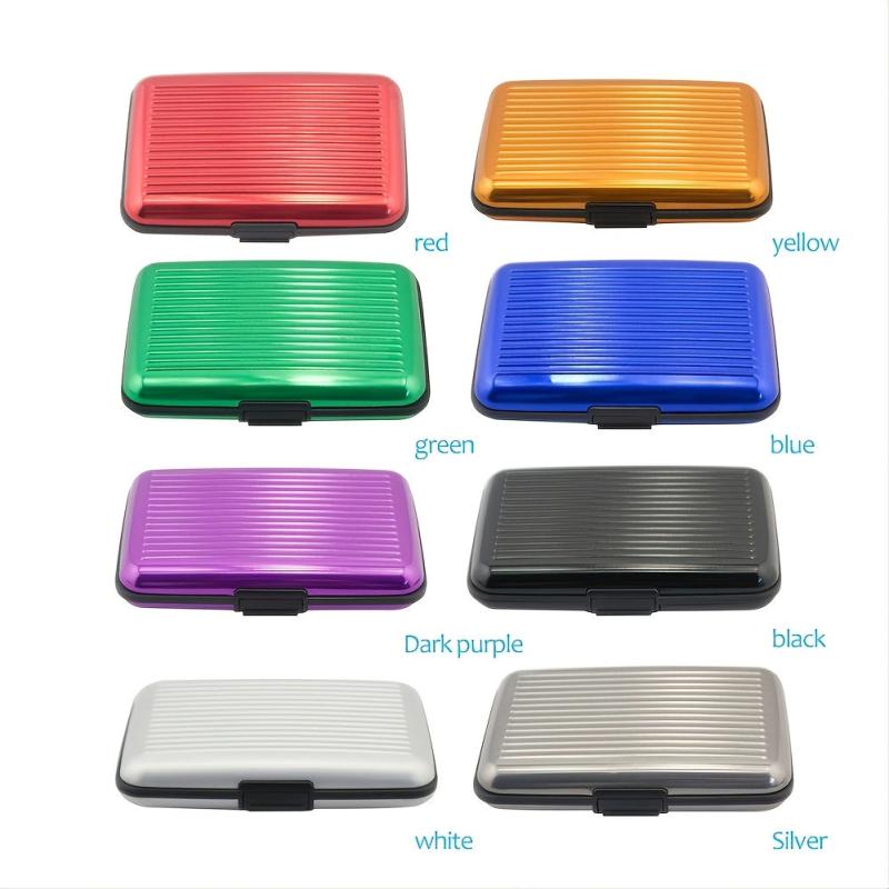RFID Blocking Aluma Card Holder Anti Scan Wallet