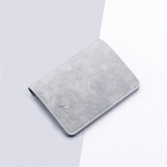 Men's Mini Thin Wallet Card Holder Coin Pouch