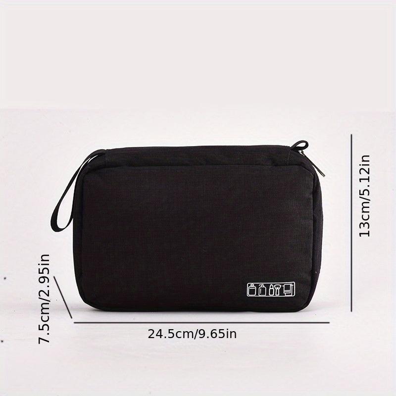 Portable Toiletry Bag Hanging Hook Water Resistant Cosmetics Bag