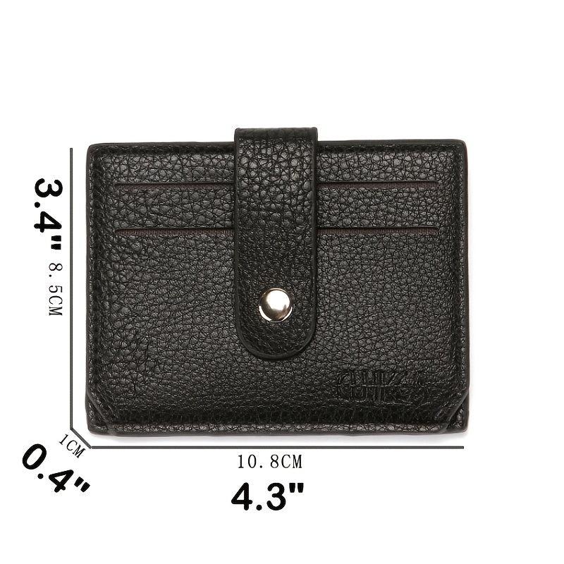 Men's Slim Minimalist Card Front Pocket Wallet