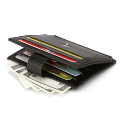 Men's Slim Minimalist Card Front Pocket Wallet