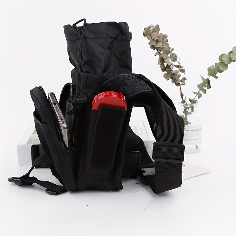 Minimalist Solid Leg Bag All Match Storage Waist Bag For Outdoor Women's Casual