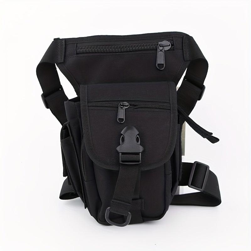 Minimalist Solid Leg Bag All Match Storage Waist Bag For Outdoor Women's Casual