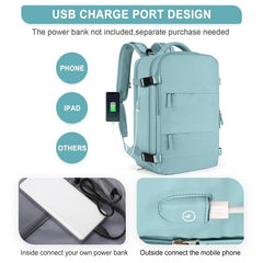 Large Travel Backpack Carry On Hiking Backpack Waterproof Rucksack