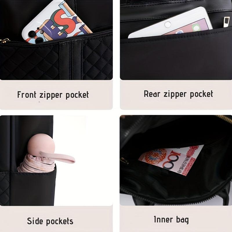 Multipurpose Women's Backpack Purse Handbag Shoulder Bag