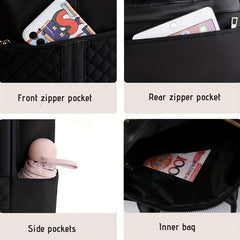 Multipurpose Women's Backpack Purse Handbag Shoulder Bag