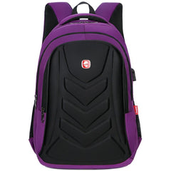 Pressed Shell Business Backpack for Men's Computer