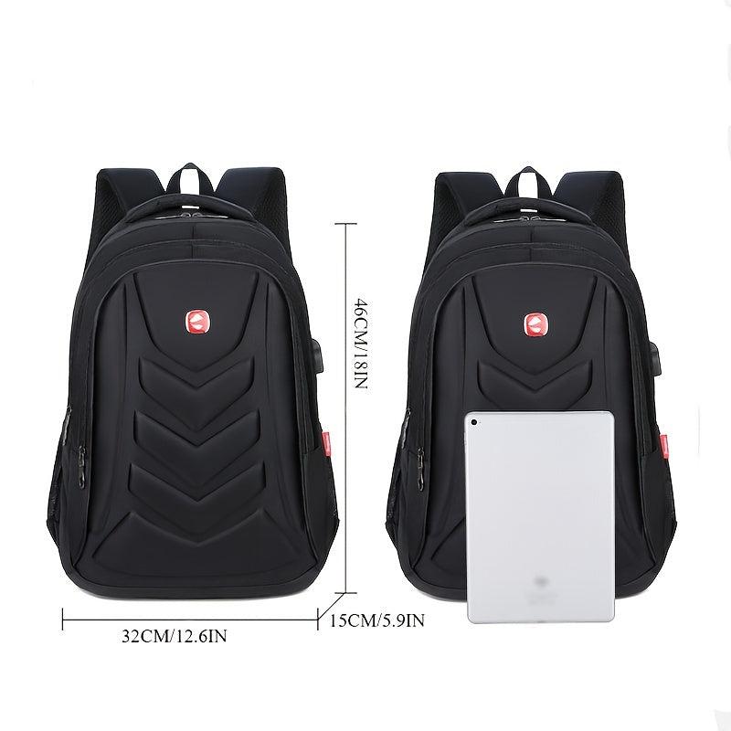 Pressed Shell Business Backpack for Men's Computer
