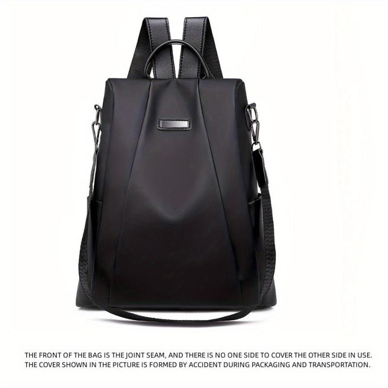 Anti Theft Nylon Oxford Backpack for Business Commuter