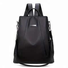 Anti Theft Nylon Oxford Backpack for Business Commuter