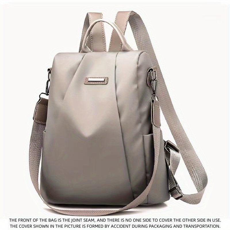 Anti Theft Nylon Oxford Backpack for Business Commuter