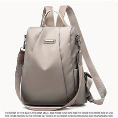 Anti Theft Nylon Oxford Backpack for Business Commuter