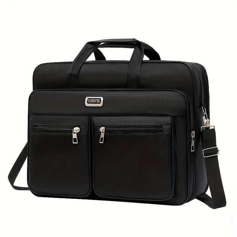 Laptop Briefcase Business Shoulder Bag Water Repellent Messenger Bag