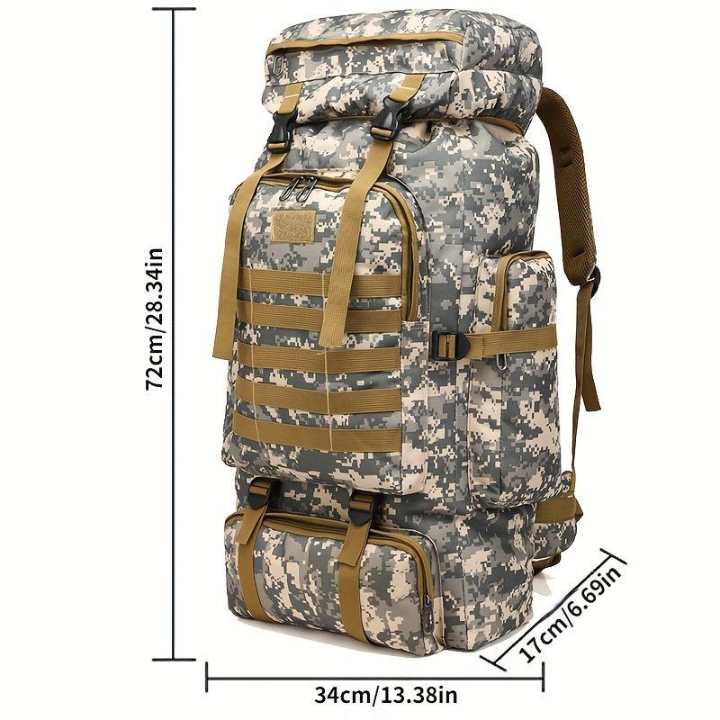Waterproof Tactical Backpack for Camping Hiking