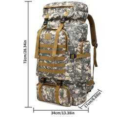 Waterproof Tactical Backpack for Camping Hiking
