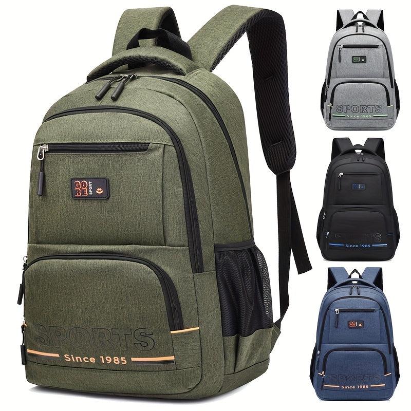 Large Capacity Sports Travel Backpack with Computer Compartment
