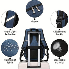 Casual Men's Women's Backpack Under Seat Flight Bag Travel Luggage Bag