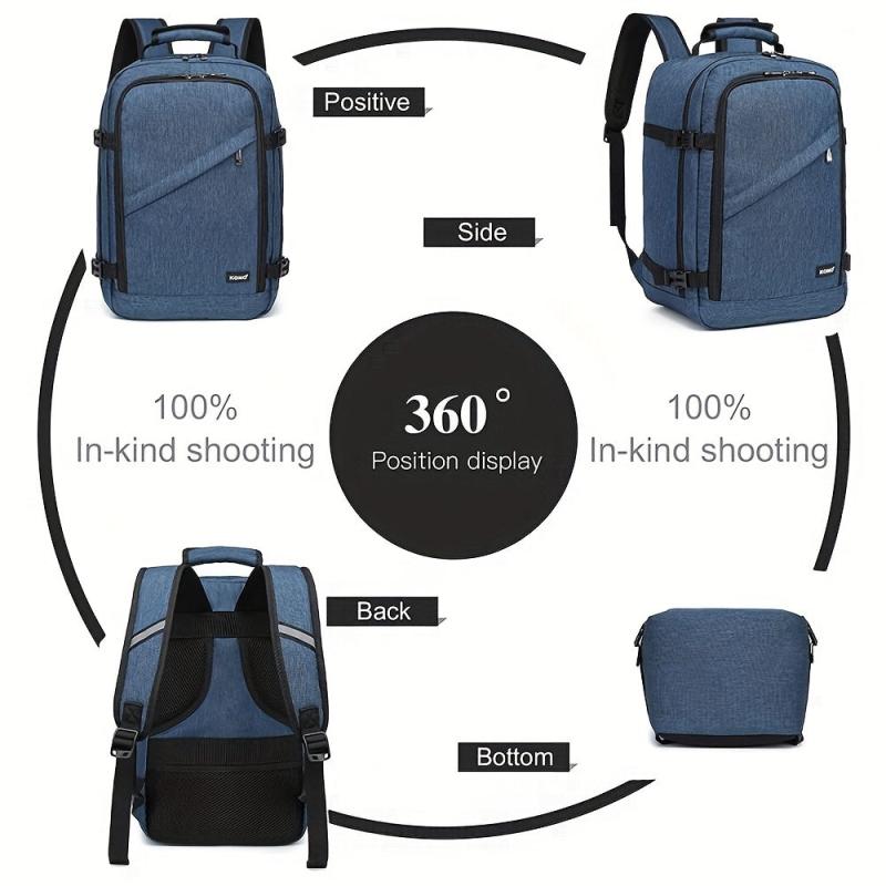 Casual Men's Women's Backpack Under Seat Flight Bag Travel Luggage Bag