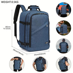 Casual Men's Women's Backpack Under Seat Flight Bag Travel Luggage Bag