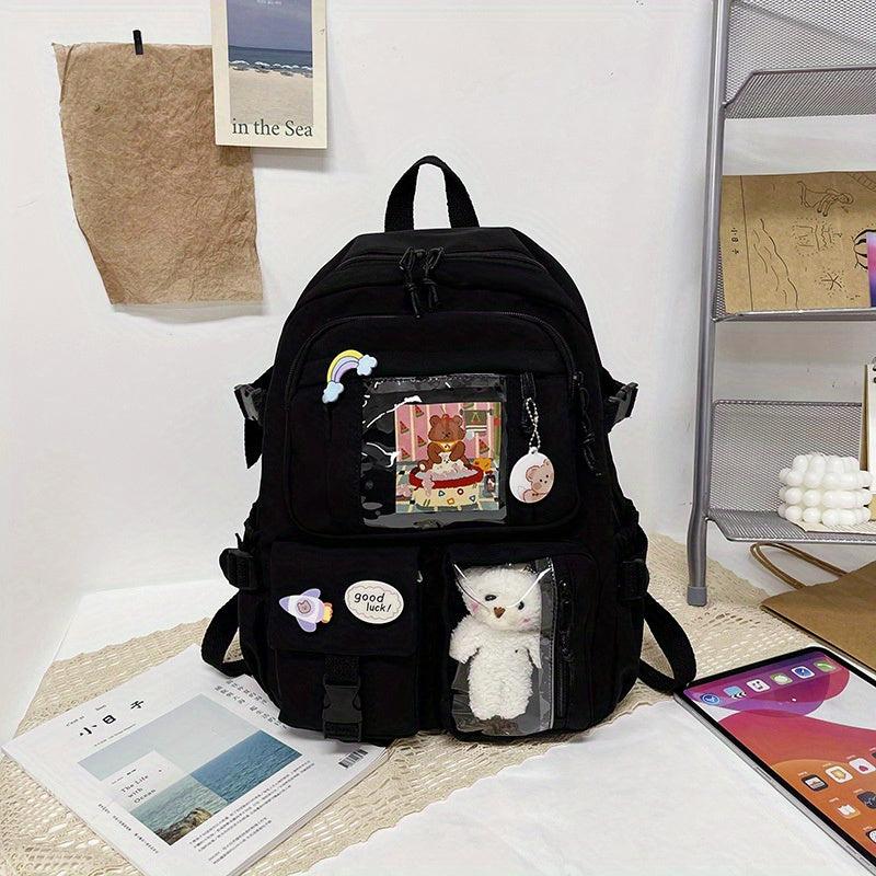 High School Student Backpack Female Schoolbag Large Capacity
