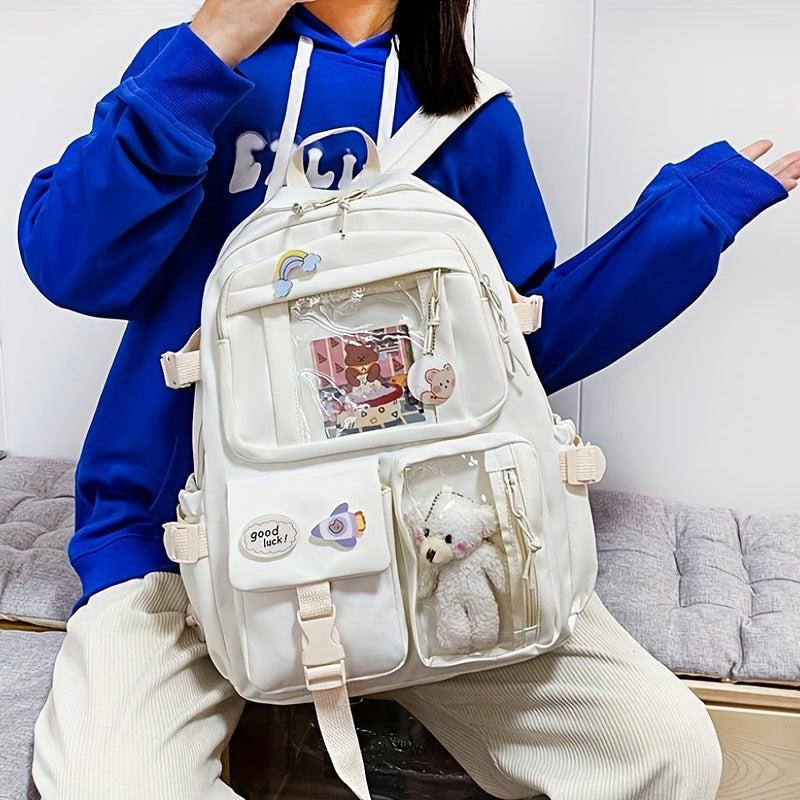 High School Student Backpack Female Schoolbag Large Capacity