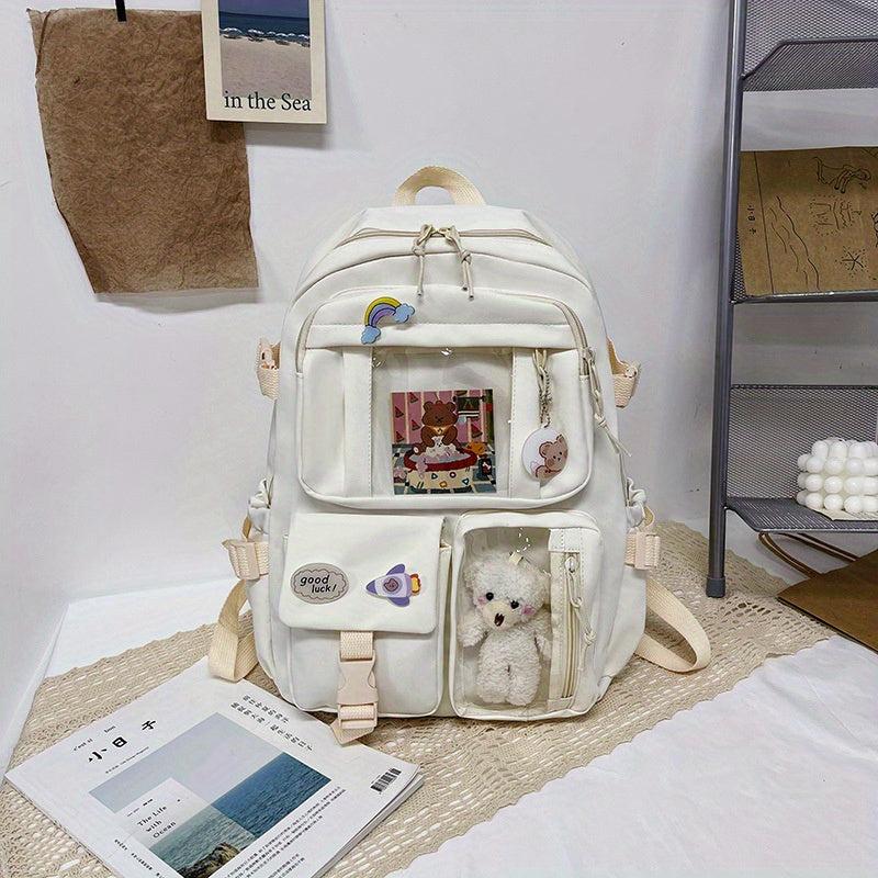 High School Student Backpack Female Schoolbag Large Capacity