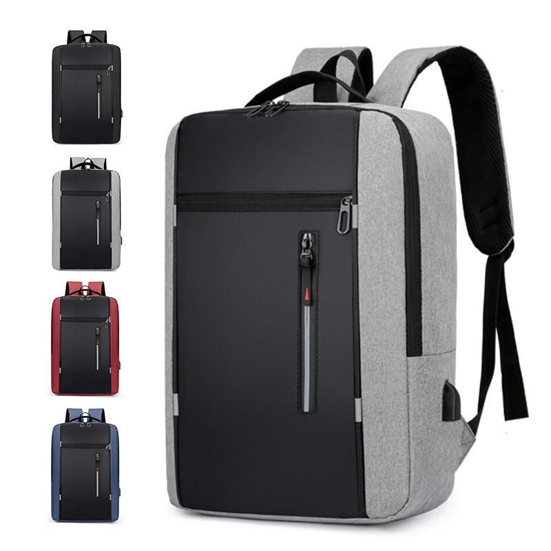 Waterproof Business Backpack with USB Port for Men Women