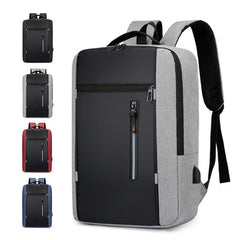 Waterproof Business Backpack with USB Port for Men Women