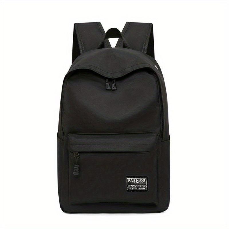 Grey Men's Backpack Large Capacity Computer Backpack