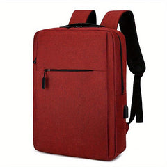 Retro Outdoor Oxford Cloth Charging Backpack