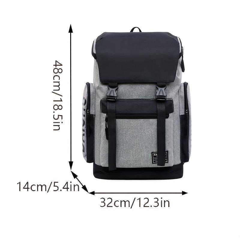 Large Capacity Casual Backpack for Daily Commuting