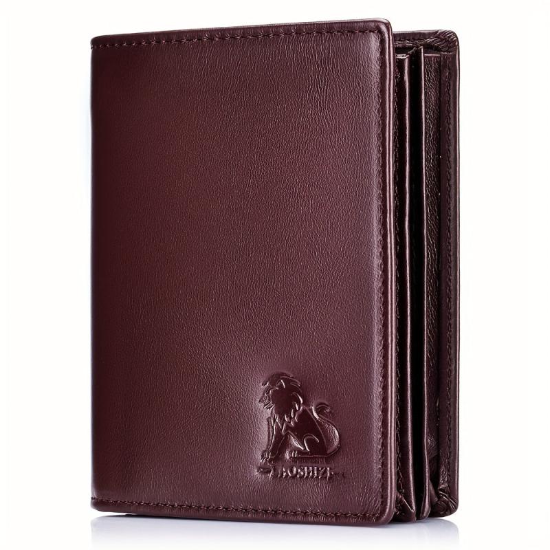 Men's RFID Bifold Wallet 15 Card Slots