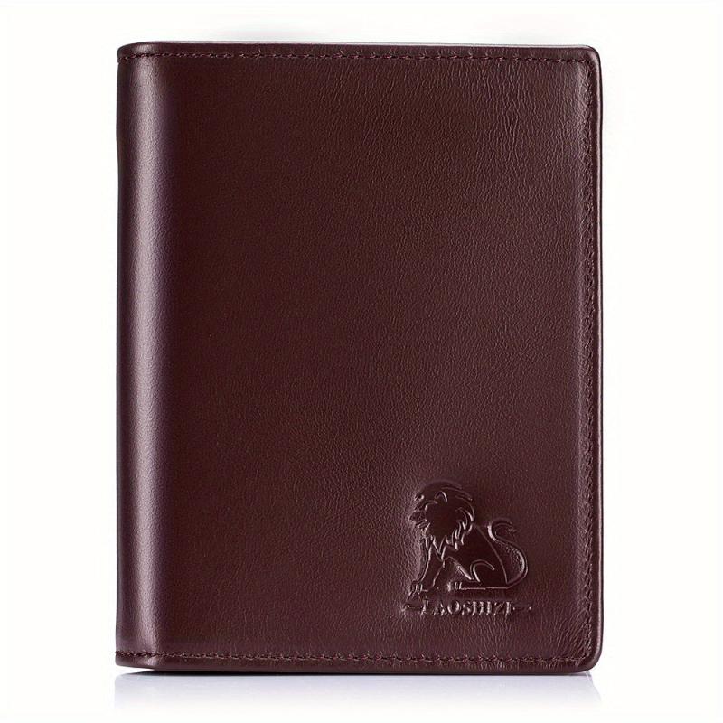 Men's RFID Bifold Wallet 15 Card Slots