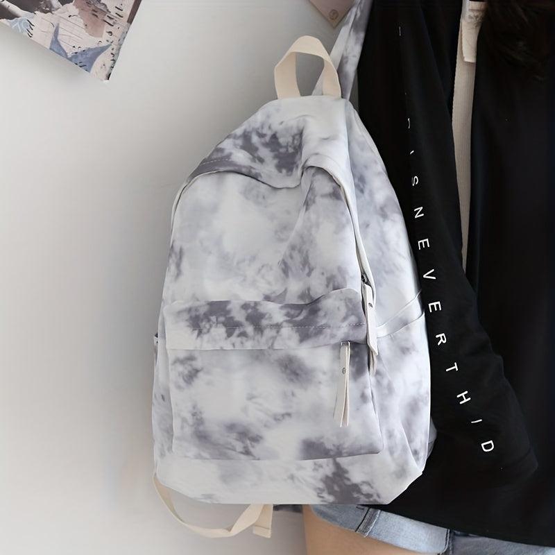 Tie Dye School Travel Backpack Casual Lightweight Bag