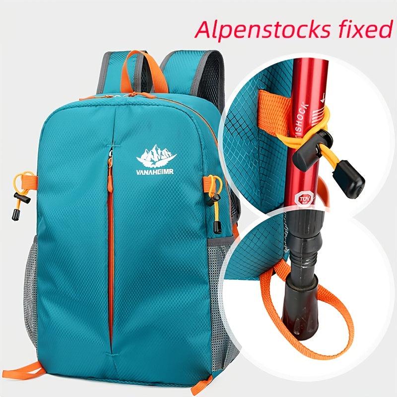15L Men's Sweat Absorbent Backpack for Outdoor Activities