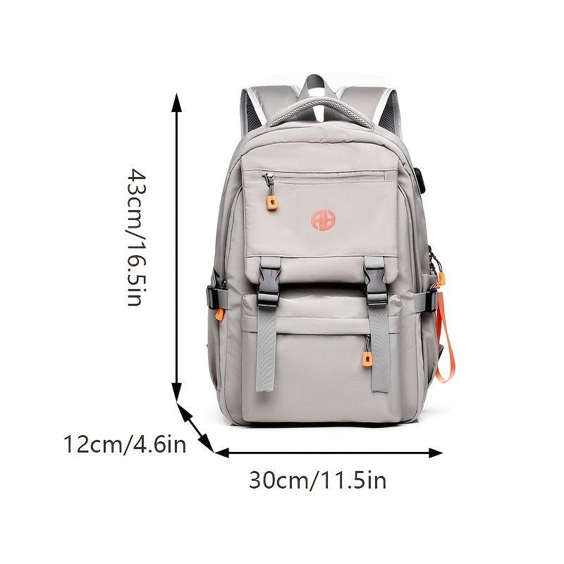 Large Capacity Adjustable Backpack for Commuting