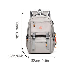 Large Capacity Adjustable Backpack for Commuting