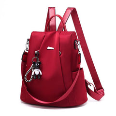 Casual Oxford Fabric Dual Shoulder Backpack