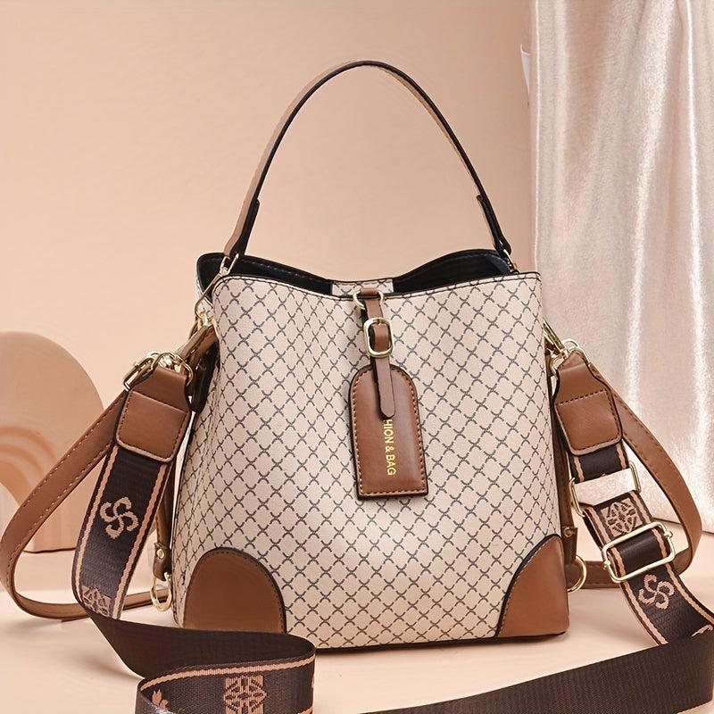 Casual Drawstring Bucket Bag for Travel
